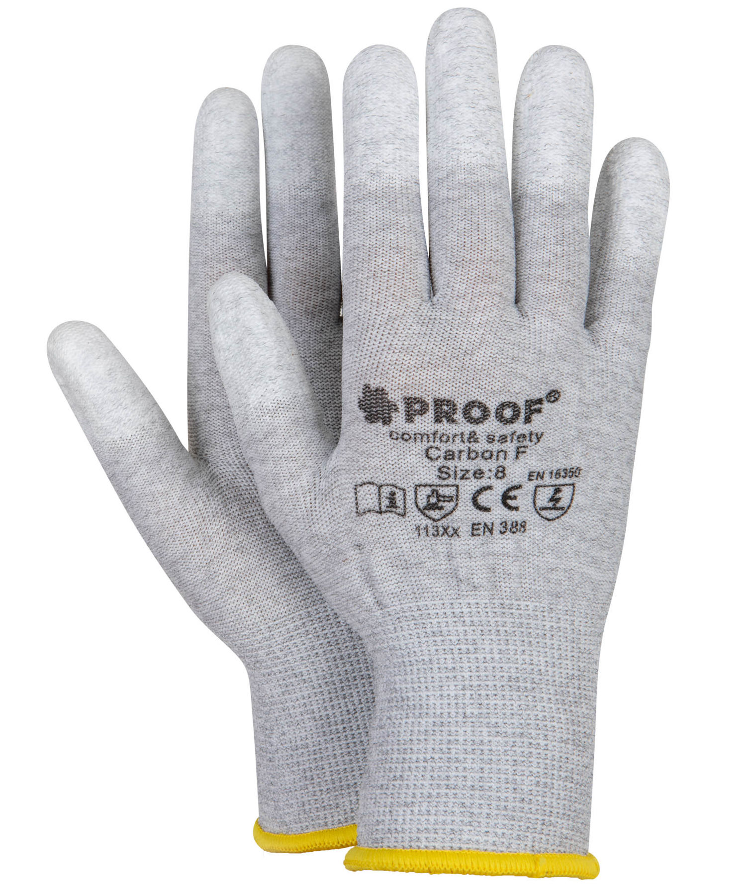 RĘKAWICE PROOF CARBON FINGER ESD ROZ. 7 (do out)