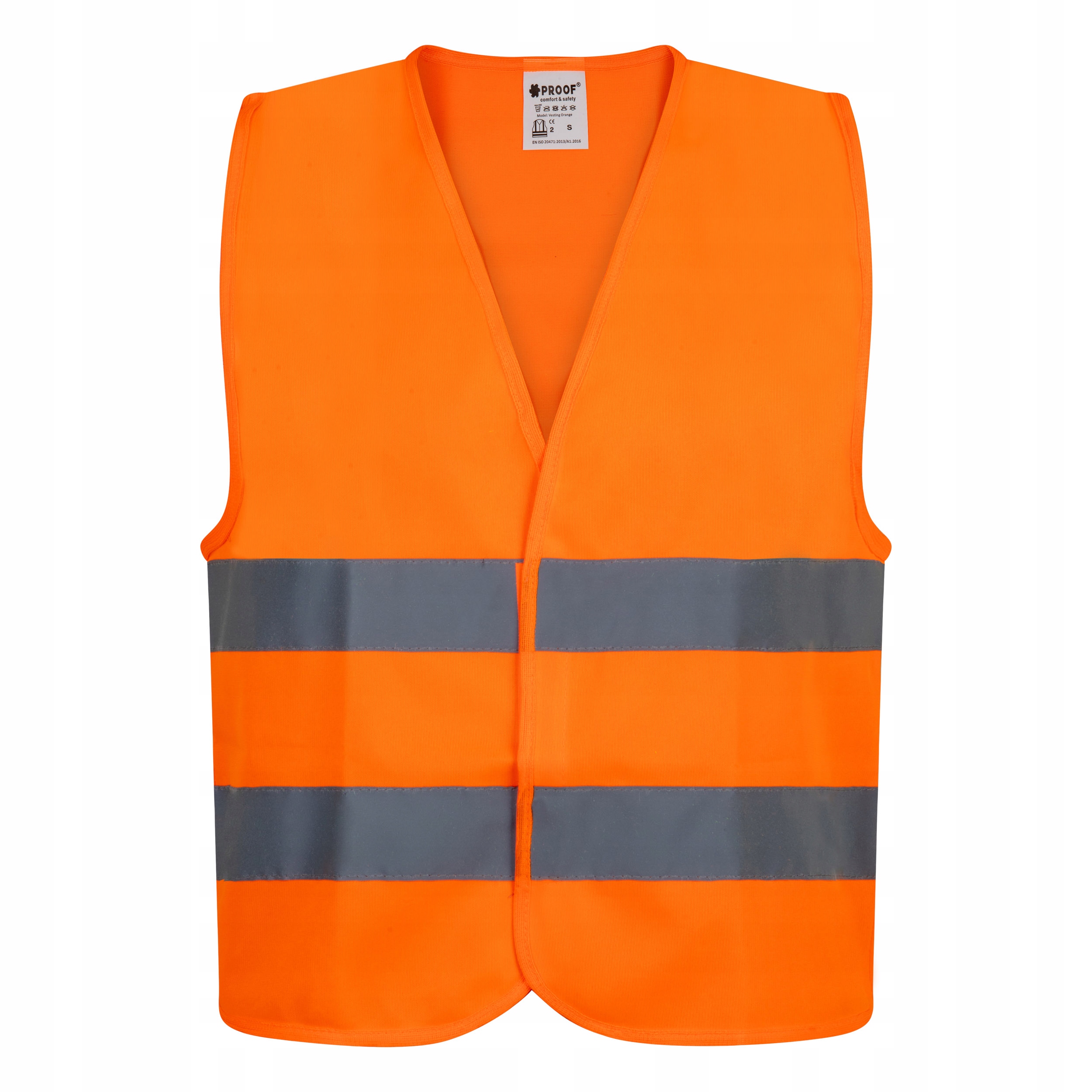 KAMIZELKA PROOF VESTING ORANGE POMARAŃCZOWA